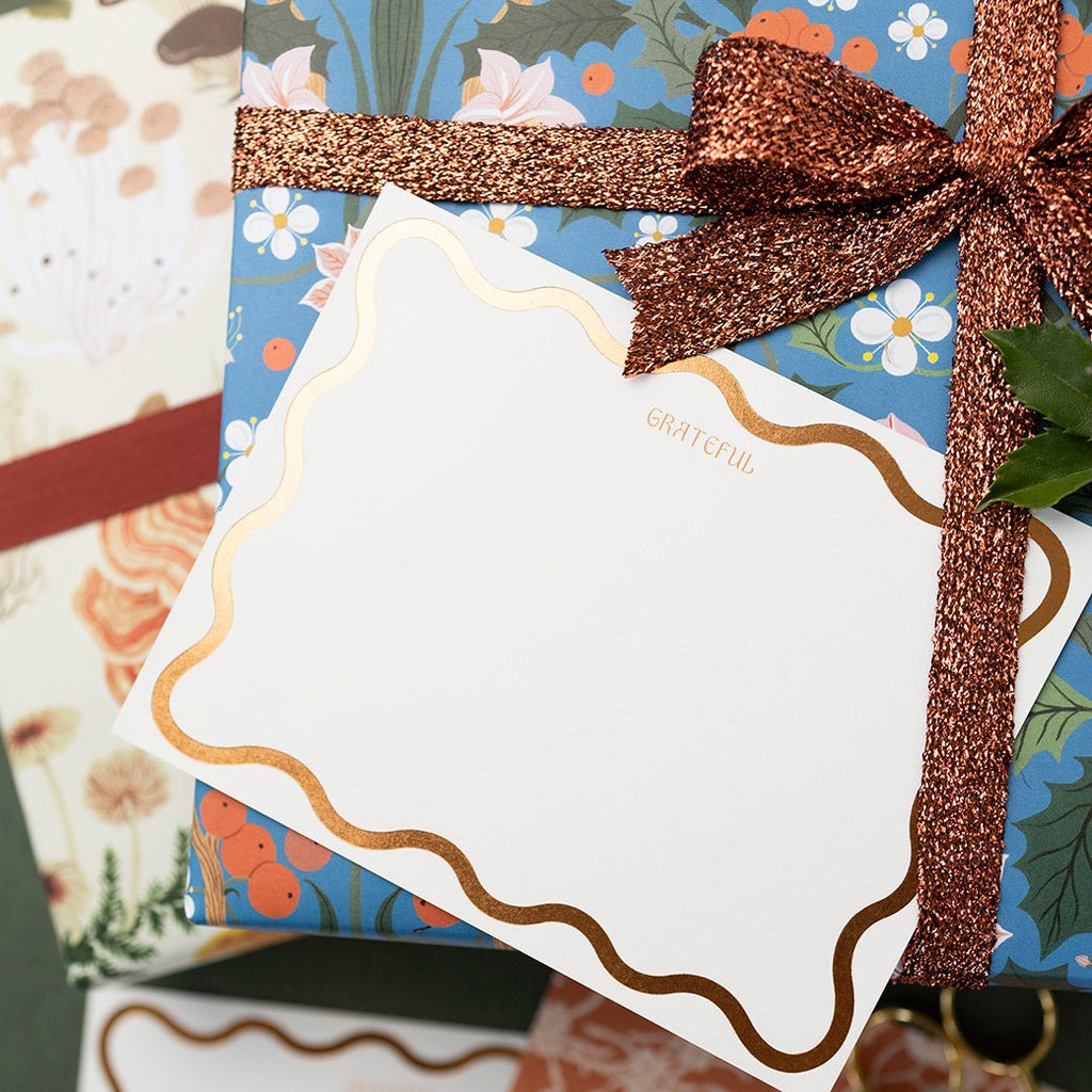GRATEFUL Notecards | Set of 4 - Botanica Paper Co.®